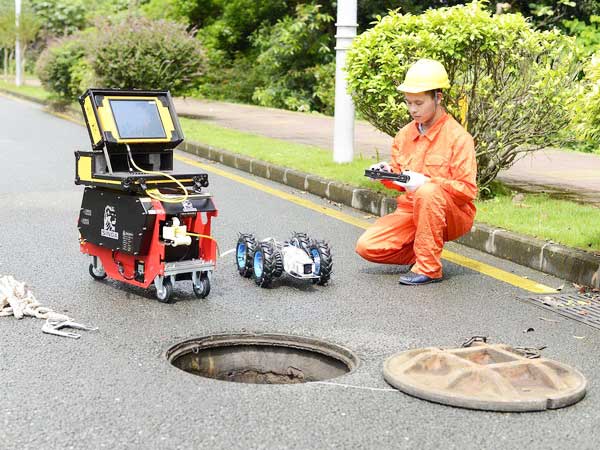 西区街道管道机器人检测
