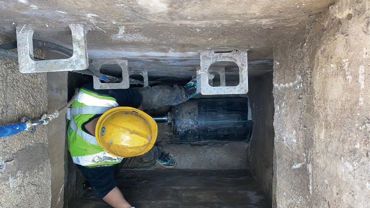 西区街道HDPE短管内衬法